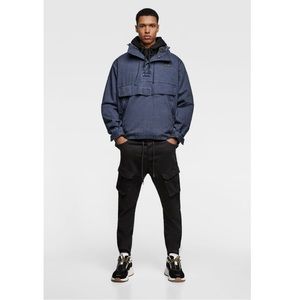 ZARA SOFT DENIM JOGGING PANTS